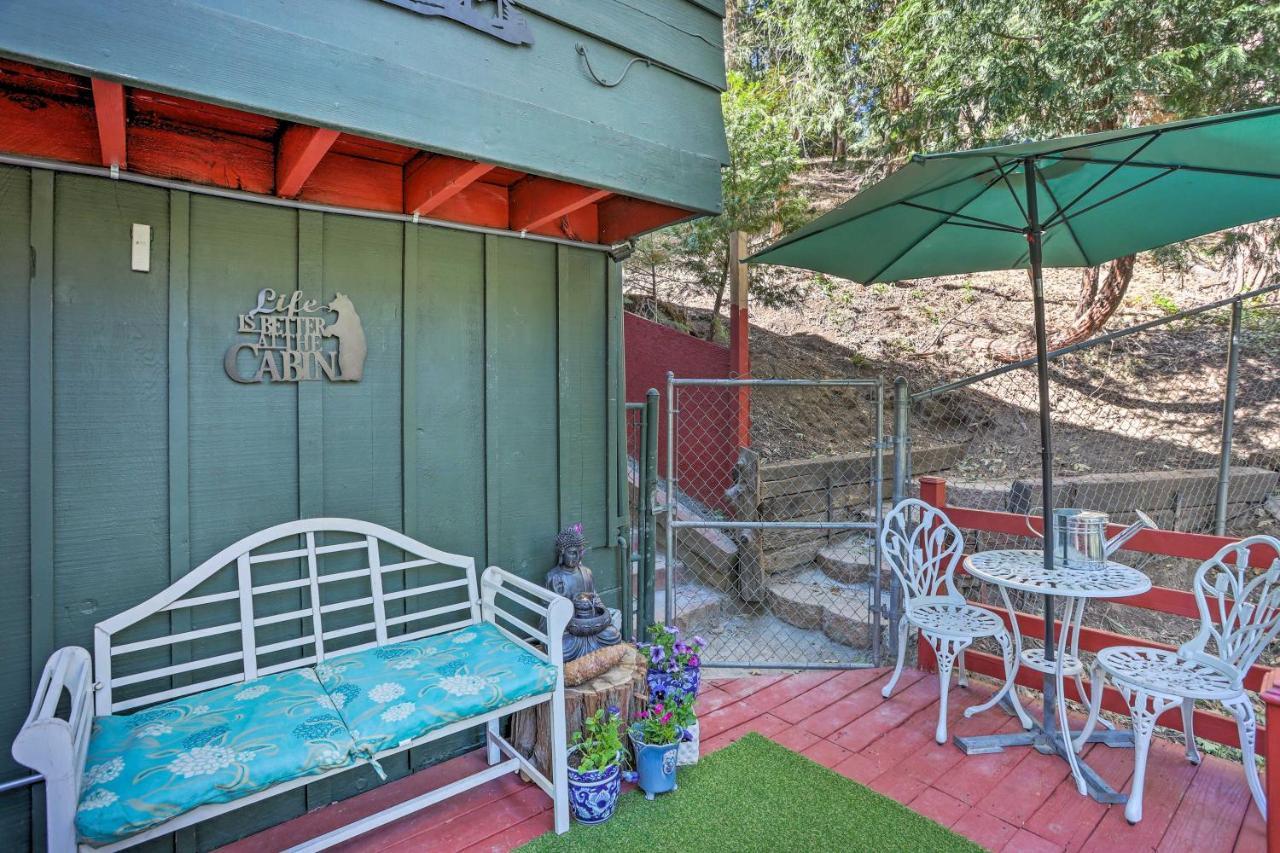 Boho Crestline Cabin, 1 Mile To Lake Gregory! Dış mekan fotoğraf